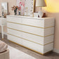 Classic Glam Storage Chest White 5/8/9 Drawers Chest , 15.6-inch Width Clearhalo 'Bedroom Furniture' 'Dressers & Chests' 'dressers_chests' 'furn' 'furn_dressers_chests' 'Furniture' 1200x1200_f44c9739-53c3-478b-ac53-3d242e4e28a6