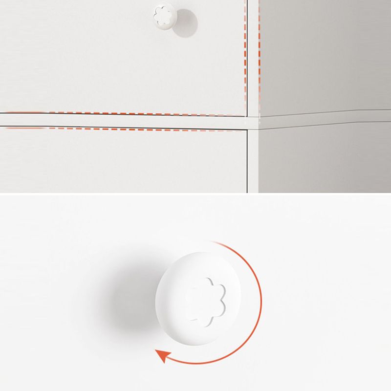 Contemporary Rectangle Storage Cabinet with Wooden Knobs Doors Clearhalo 'Cabinets & Chests' 'cabinets_chests' 'furn' 'furn_cabinets_chests' 'Furniture' 'Living Room Furniture' 1200x1200_f450f50d-ffa0-424b-8bfd-45dc661dbb81