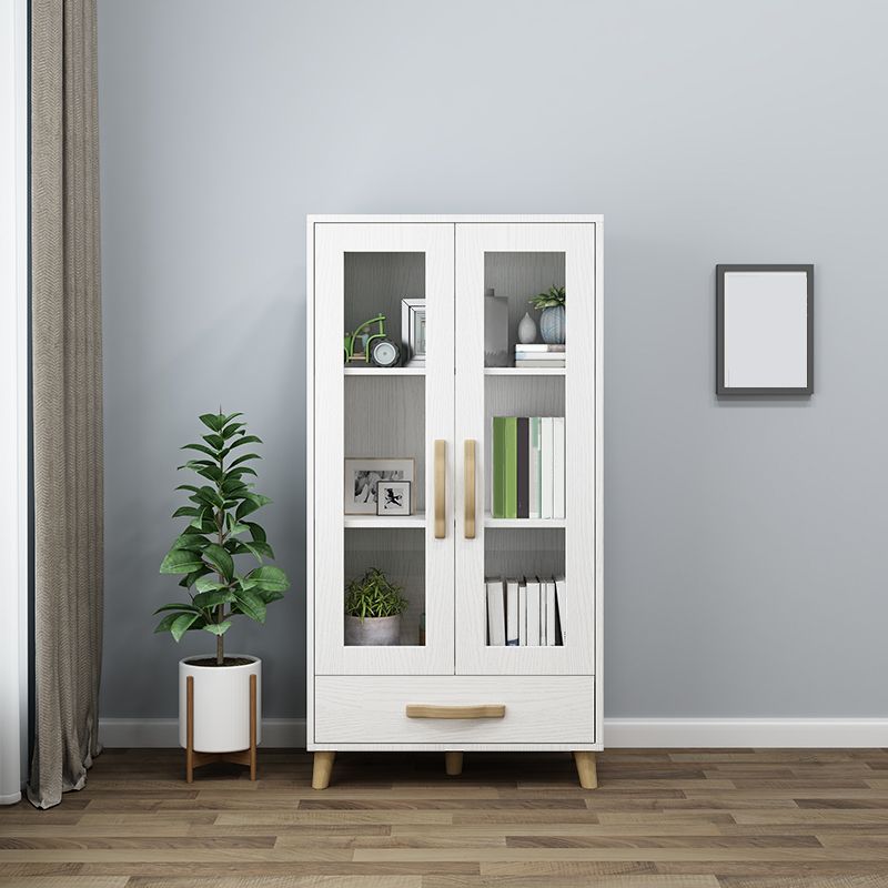 Modern Style Standard Bookcase Closed Back Bookshelf with Drawer Storage Clearhalo 'Bookcases' 'furn' 'furn_bookcases' 'Furniture' 'furniture_bookcases' 'Office Furniture' 1200x1200_f452938d-39a6-4f84-b663-4d4c66e2a985