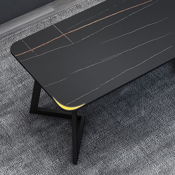 Juego de comedor glamoroso con sillas de cuero sinté 1/4/5/7 piezas de mesa de comedor