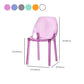 Home Indoor Armless Dining Chairs Acrylic Side Parsons Chair