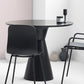Modern Tulip Base Dining Table Wood and Steel Round Dinette Table for Dining Room Clearhalo ' dining_table' 'Dining Tables & Seating' 'Dining Tables' 'furn' 'furn_dining_table' 'Furniture' 'furniture_dining_table' 'Kitchen & Dining Furniture' 'kitchen&dining_furn' 'kitchen' 'kitchen_dining_table' 1200x1200_f458992f-e707-46c6-9755-84666f95dda2