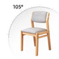 Scandinavian Rubberwood Kitchen Side Chair Liftable Open Back Dining Chair Clearhalo ' kitchen&dining_furn' 'Dining Chairs' 'Dining Tables & Seating' 'dining_chair' 'Furniture' 'furniture_dining_chair' 'Kitchen & Dining Furniture' 'kitchen' 1200x1200_f45c1031-acc4-4d76-893b-875a235d661d