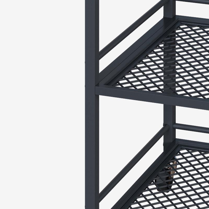 Modern Style Metal Prep Table 31.5"H Rolling Wood Prep Table with Open Storage Clearhalo 'furn' 'furn_kitchen_islands_carts' 'Furniture' 'Kitchen & Dining Furniture' 'Kitchen Islands & Carts' 'kitchen_islands_carts' 1200x1200_f45e8ed4-1c9c-4049-af6b-0fc8900f9697