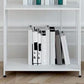 70.87"H Bookshelf Open Back Contemporary Style Bookcase for Home Office Clearhalo 'Bookcases' 'furn' 'furn_bookcases' 'Furniture' 'furniture_bookcases' 'Office Furniture' 1200x1200_f4641ba1-4c5e-4f82-b99d-4670775b1649