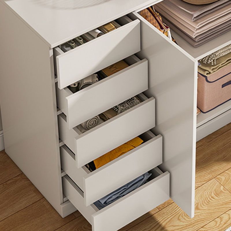 Commode de rangement en bois contemporaine pour chambre à coucher