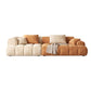 Contemporary Recessed Arm Standard Sofa Cushions Seating for Apartment