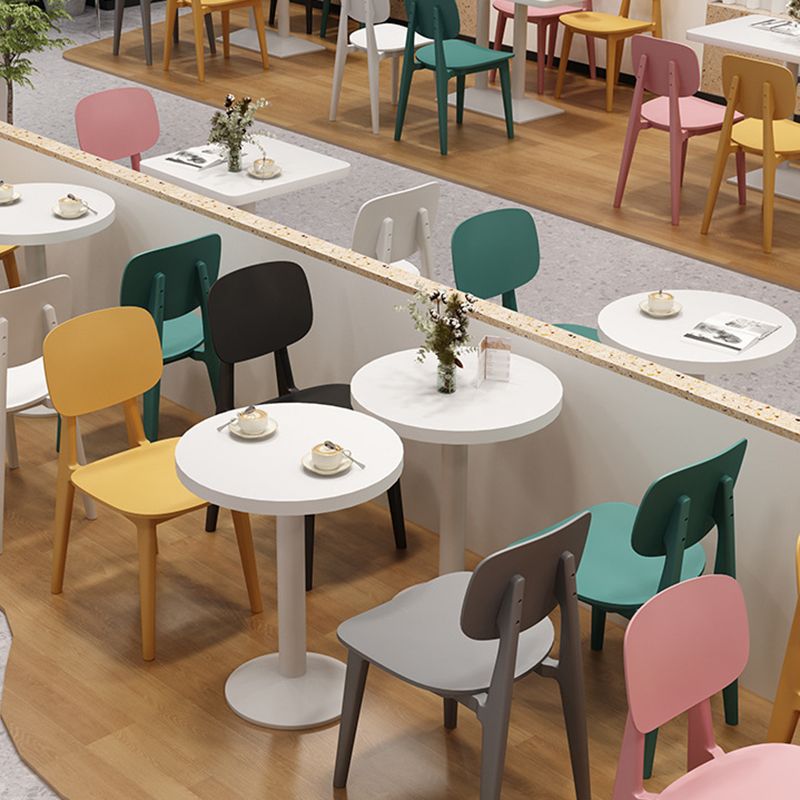 Nordic Style Armless Chair Plastic Open Back Dining Side Chair (Set of 3/6) Clearhalo 'Dining Chairs' 'Dining Tables & Seating' 'dining_chair' 'furn' 'furn_dining_chair' 'Furniture' 'furniture_dining_chair' 'Kitchen & Dining Furniture' 1200x1200_f4663a05-9ed9-4216-9d1b-6ad3d5e925b0