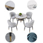 Metal Contemporary Round Dining Table Manufactured Wood Dining Table with Legs Clearhalo ' dining_table' 'Dining Tables & Seating' 'Dining Tables' 'furn' 'furn_dining_table' 'Furniture' 'furniture_dining_table' 'Kitchen & Dining Furniture' 'kitchen&dining_furn' 'kitchen' 'kitchen_dining_table' 1200x1200_f4665d04-efa5-47d5-9588-3c5112afcf5e