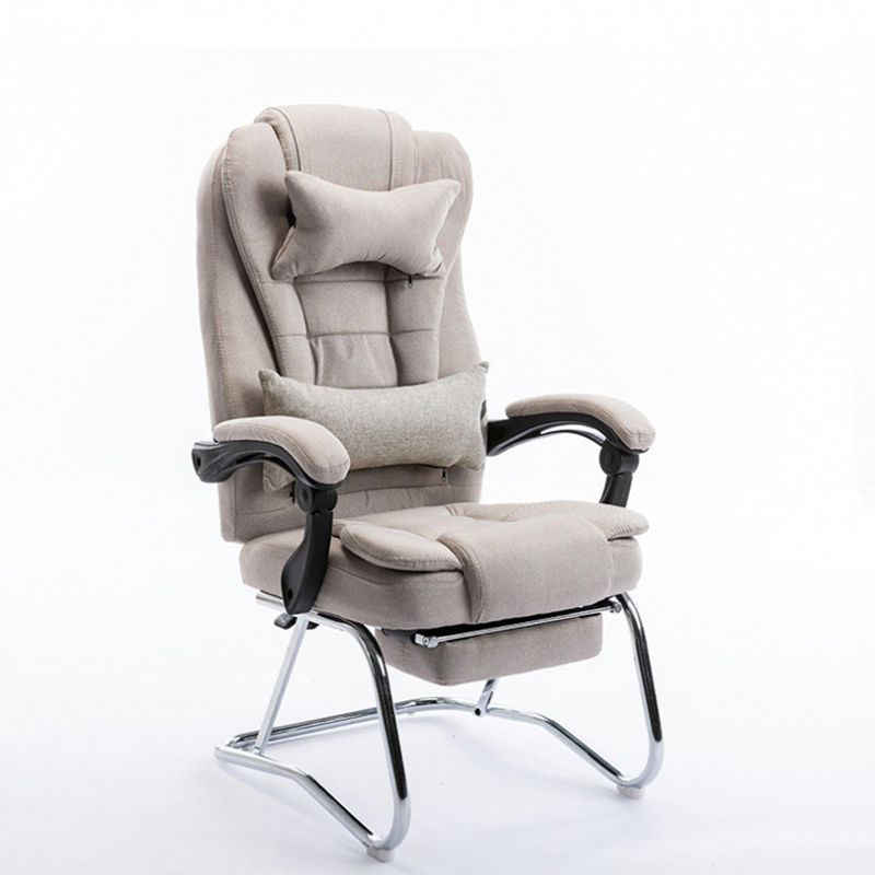 Moderne taakstoel met gevoerde wapenstoel met hoge rugleuning