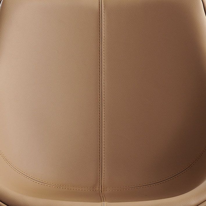 Chaise de salle à manger en métal contemporain meubles letéraux en arrière en finition mate pour la maison