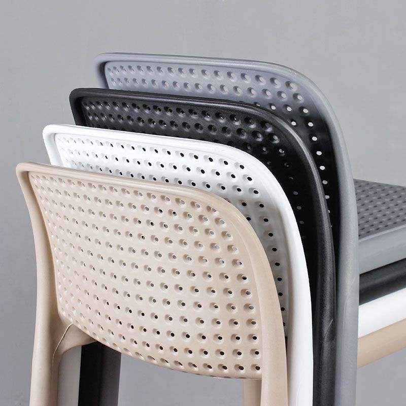Nordic Macron Stackable Counter Stools Colorful Indoor Plastic Bar Stool Clearhalo 'Bar Furniture' 'Bar Stools' 'bar_stools' 'furn' 'furn_bar_stools' 'furniture_bar_stools' 'Kitchen & Dining Furniture' 'kitchen&dining_furn' 'kitchen' 'kitchen_furn' Furniture' 1200x1200_f46b9b75-0325-4328-a9f1-77e7f0ffd884