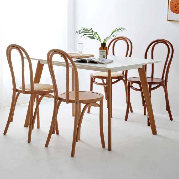 Modern Style Beech Wood Chairs Windsor Back Side Kitchen Dining Chairs Clearhalo ' kitchen&dining_furn' 'Dining Chairs' 'Dining Tables & Seating' 'dining_chair' 'furn' 'furn_dining_chair' 'Furniture' 'furniture_dining_chair' 'Kitchen & Dining Furniture' 'kitchen' 1200x1200_f471a834-627a-459e-8697-c18bfcca21b6