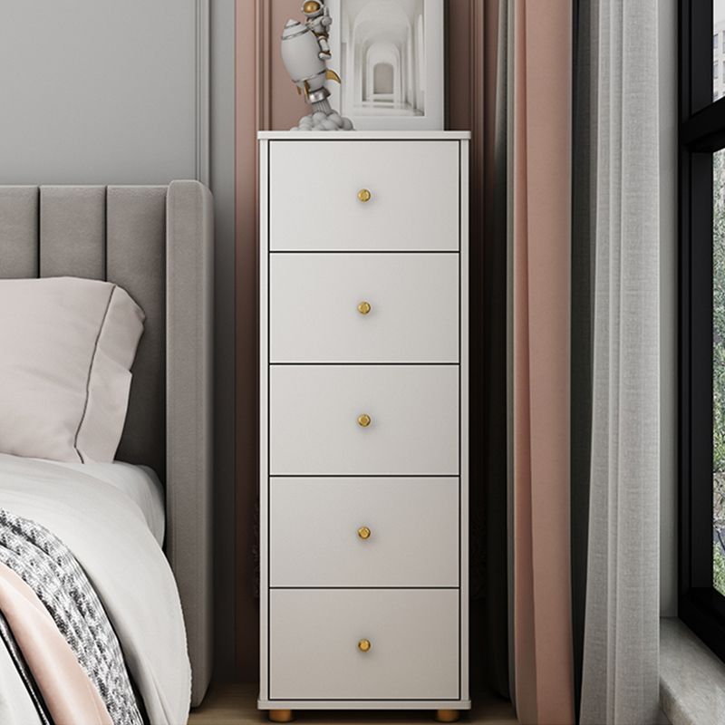 Armoire latérale rectangulaire moderne armoire de rangement en bois avec tiroir