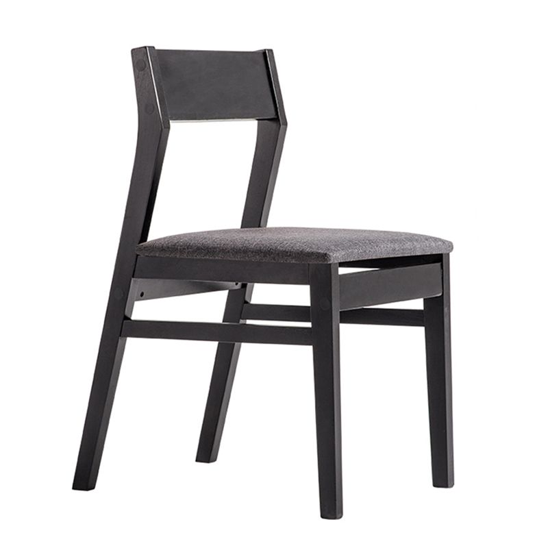 Contemporary Dining Chairs Kitchen Dining Armless Side Chair with Wooden Legs Clearhalo ' kitchen&dining_furn' 'Dining Chairs' 'Dining Tables & Seating' 'dining_chair' 'furn' 'furn_dining_chair' 'Furniture' 'furniture_dining_chair' 'Kitchen & Dining Furniture' 'kitchen' 1200x1200_f477ce05-f8f1-45a1-9174-2693a28d56c3