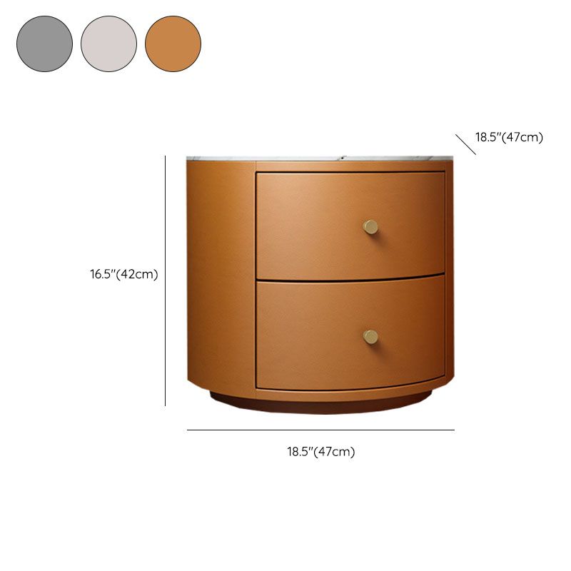 Modern bed nachtkastjes laden inclusief stenen nachttafel voor slaapkamer