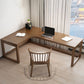 Modern Solid Wood Corner Writing Desk Sled Base 29.53-inch Tall Office Desk Clearhalo 'furn' 'furn_office_desk' 'Furniture' 'Office Desks' 'Office Furniture' 'office_desk' 1200x1200_f47c7bfe-04f3-4f06-a2ac-d22e3435d151