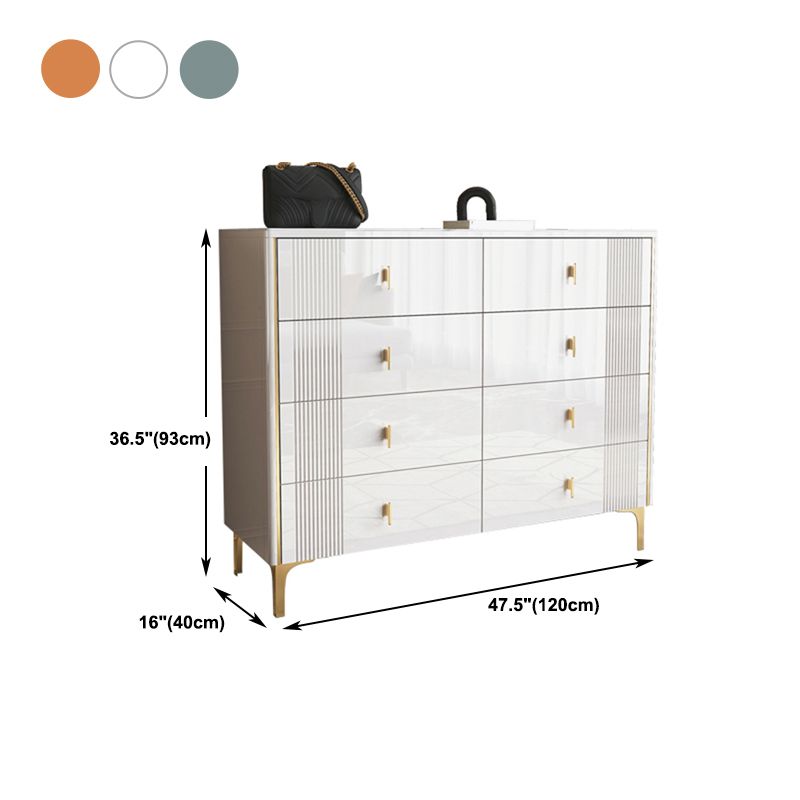 Glam Wood Chest with Stone Top Chest with Drawers for Bedroom Clearhalo 'Bedroom Furniture' 'Dressers & Chests' 'dressers_chests' 'furn' 'furn_dressers_chests' 'Furniture' 1200x1200_f47e2ef3-de27-402c-b27a-7c0948982f42