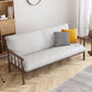 Linen Beige Upholstered Sofa Square Arm Settee with Wooden Legs for Apartment Clearhalo 'furn' 'furn_sofas' 'Furniture' 'furniture_sofas' 'Living Room Furniture' 'Sofa' 'sofas' 1200x1200_f47f3f80-523f-456c-8808-878e25f661a9
