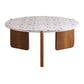 Stone Coffee Cocktail Table Modern 3 Legs Coffee or End Table Clearhalo 'Coffee & Accent Tables' 'Coffee Tables' 'coffee_tables' 'furn' 'furn_coffee_tables' 'Furniture' 'Living Room Furniture' 1200x1200_f48076d8-e334-4bf5-a508-bc6badfc8630