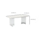 Glam Dinette Set with Solid Back Chairs 1/2/4/6/7/8 Pieces Glossy White Dining Table Set Clearhalo 'Dining Room Sets' 'Dining Tables & Seating' 'dining_room_set' 'furn' 'furn_dining_room_set' 'Furniture' 'Kitchen & Dining Furniture' 1200x1200_f4821aa3-9be9-4b80-83a6-8f39155e24f2