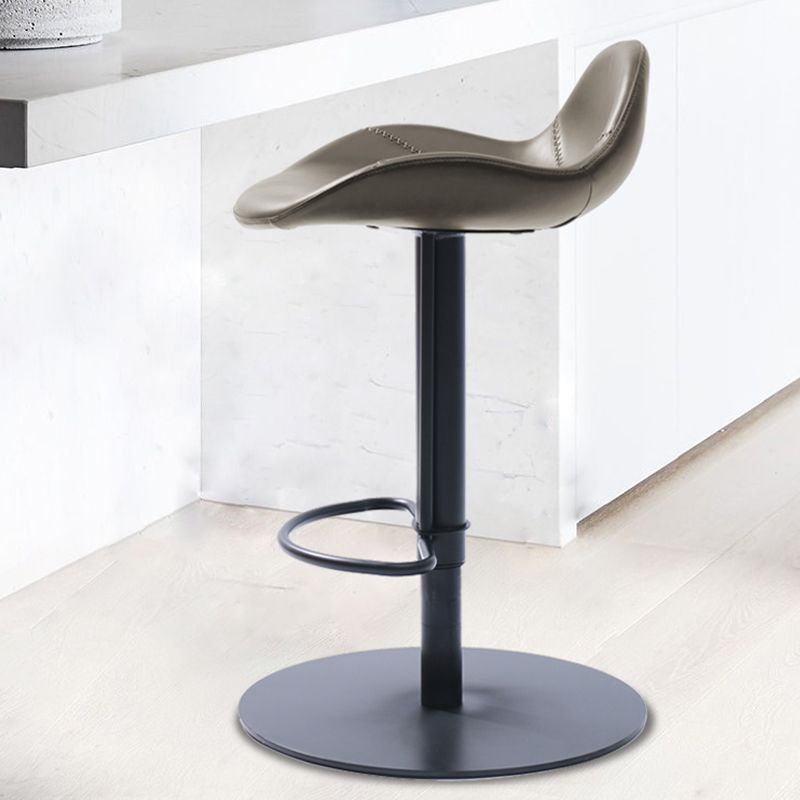 Industrial Bar Stool Industrial Leather Teller -ontlasting voor Bristol