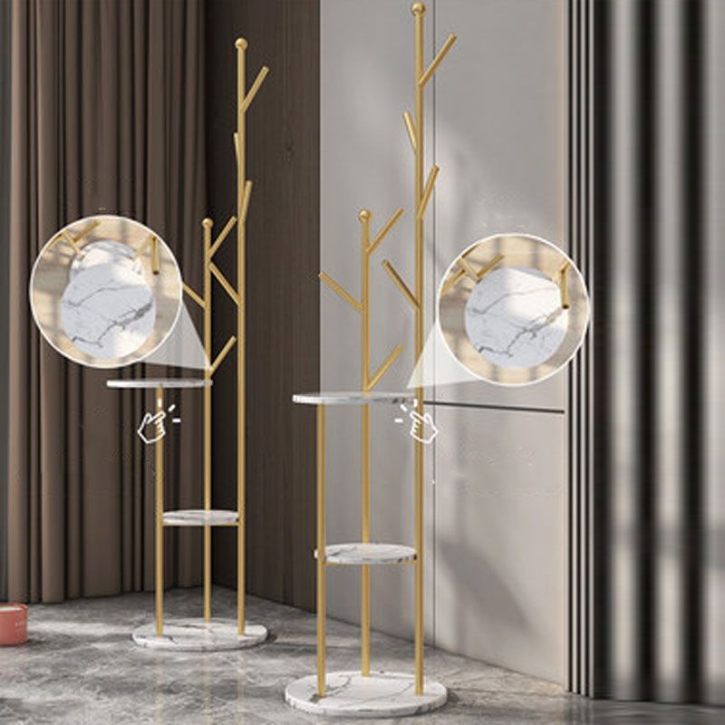 Glamargträger Freistehende Regale und Messdoßhaken Metallhalle Ständer mit Schieferbasis