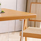 Moderne eetmeubelset 1/2/5 stuks massief houten eettafel en stoelen