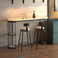 Nordic Style Bar Table 42-inch Height Metal Base Bistro Table for Living Room Clearhalo 'Bar Furniture' 'Bar Tables' 'bar_tables' 'Furniture' 'furniture_bar_tables' 'Kitchen & Dining Furniture' 1200x1200_f487ed14-f3eb-4dcb-9adb-2c0f63a16b20