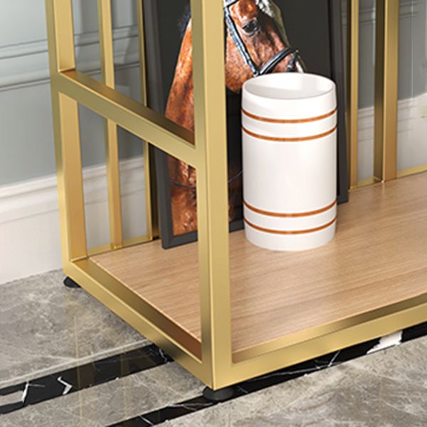 Manufactured Wood Shelf Etagere Bookshelf Modern Iron Frame Bookshelf for Office Clearhalo 'Bookcases' 'furn' 'furn_bookcases' 'Furniture' 'furniture_bookcases' 'kitchen' 'kitchen_bookcases' 'Living Room Furniture' 'Office Furniture' 1200x1200_f4882071-f1ba-4442-8441-7c637bebc475