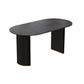 Sintered Stone Dining Table Luxury Double Pedestal Table for Dining Room Clearhalo ' dining_table' 'Dining Tables & Seating' 'Dining Tables' 'furn' 'furn_dining_table' 'Furniture' 'furniture_dining_table' 'Kitchen & Dining Furniture' 'kitchen&dining_furn' 'kitchen' 'kitchen_dining_table' 1200x1200_f48a08ab-ef5e-480e-93a4-0f105f0f2c42