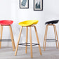 Industrial Armless Backrest Counter Stool Iron Bar Stool with Acrylic Seat for Cafe Clearhalo 'Bar Furniture' 'Bar Stools' 'bar_stools' 'furn' 'furn_bar_stools' 'Furniture' 'Kitchen & Dining Furniture' 1200x1200_f48c2691-926d-4d3a-b22f-c4ac19c57174