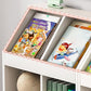 Closed Back Shelf Bookcase Scandinavian Bookshelf for Office