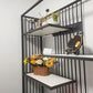 Industrial Style Bookcase Open Back Bookshelf for Home Office Clearhalo 'Bookcases' 'furn' 'furn_bookcases' 'Furniture' 'furniture_bookcases' 'Office Furniture' 1200x1200_f48db65b-8f77-4e9f-a4a4-ca5dae235c6b