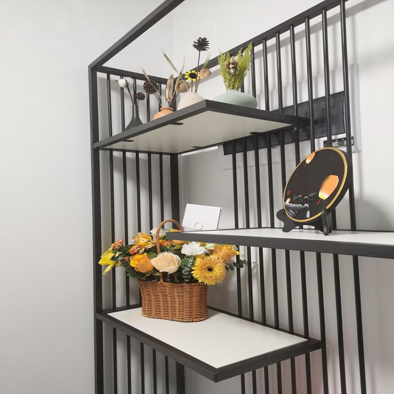 Industrial Style Bookcase Open Back Bookshelf for Home Office Clearhalo 'Bookcases' 'furn' 'furn_bookcases' 'Furniture' 'furniture_bookcases' 'Office Furniture' 1200x1200_f48db65b-8f77-4e9f-a4a4-ca5dae235c6b