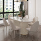 Sintered Stone Table for Restaurant Modern White Table with Double Pedestal Base Clearhalo ' dining_table' 'Dining Tables & Seating' 'Dining Tables' 'furn' 'furn_dining_table' 'Furniture' 'furniture_dining_table' 'Kitchen & Dining Furniture' 'kitchen&dining_furn' 'kitchen' 'kitchen_dining_table' 1200x1200_f48e28db-df79-4037-87f7-5ae8f59ea2f3