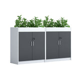 Gabinetto di file contemporaneo Cravatta in legno Lock Lock File laterale per ufficio