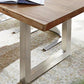 Modern Solid Wood Table for Restaurant Rectangle Dining Table with Double Pedestal Clearhalo ' dining_table' 'Dining Tables & Seating' 'Dining Tables' 'furn' 'furn_dining_table' 'Furniture' 'furniture_dining_table' 'Kitchen & Dining Furniture' 'kitchen&dining_furn' 'kitchen' 'kitchen_dining_table' 1200x1200_f493b1c0-0709-4469-9122-cfd54bbc8ddb