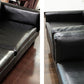 Faux Leather Sofa Modern 25.98" H Cushions Couch in Black/Brown Clearhalo 'furn' 'furn_sofas' 'Furniture' 'furniture_sofas' 'kitchen' 'kitchen_sofas' 'Living Room Furniture' 'Sofa' 'sofas' 1200x1200_f49af4d8-bb1f-473a-b2a7-0e50ed7a983e