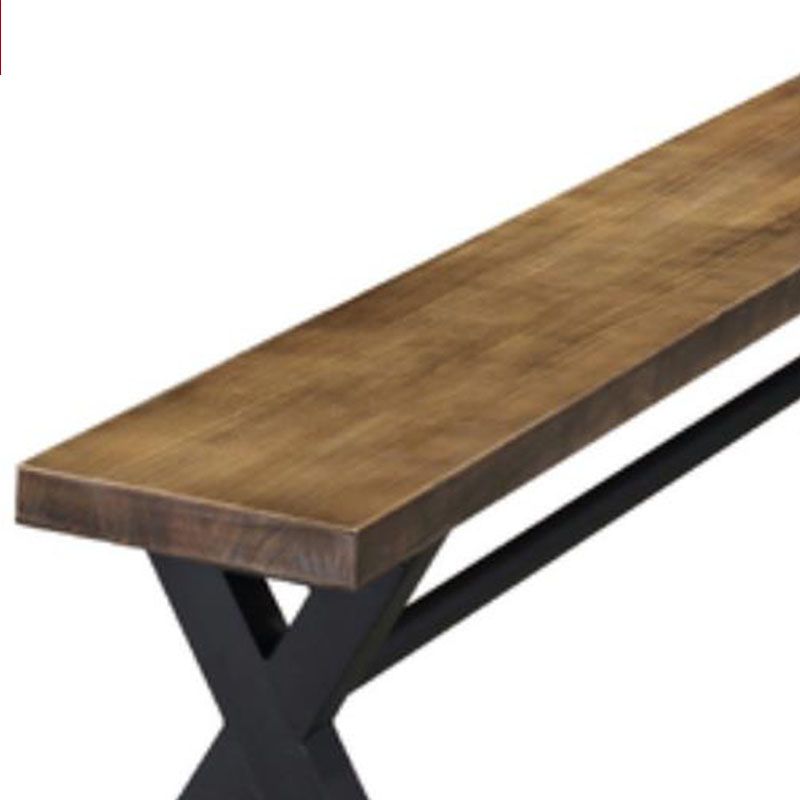 11.7-inch Width Solid Color Seating Bench Mid-Century Modern Rectangle Bench Clearhalo 'Benches' 'Chairs & Seating' 'furn' 'furn_benches' 'Furniture' 'Living Room Furniture' 1200x1200_f49b661d-a7cb-430d-951c-1477b468ec57