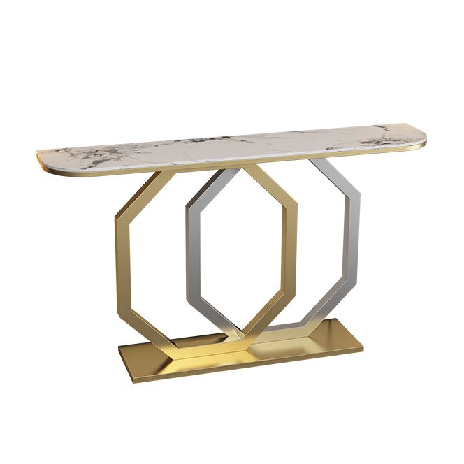 Glamkonsole Akzenttisch Antikes Finishsofa in Stein