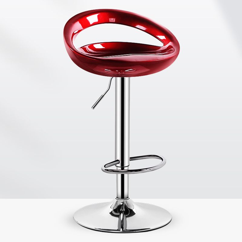 Industrial Adjustable Height Swivel Counter Stools Metal Bar Stools with Footrest Clearhalo 'Bar Furniture' 'Bar Stools' 'bar_stools' 'furn' 'furn_bar_stools' 'Furniture' 'furniture_bar_stools' 'Kitchen & Dining Furniture' 1200x1200_f49c02dd-c6da-456a-bdde-64588c9d055c