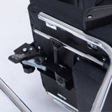 Silla de tareas moderna con silla de escritorio ejecutivo de brazos acolchados con espalda alta