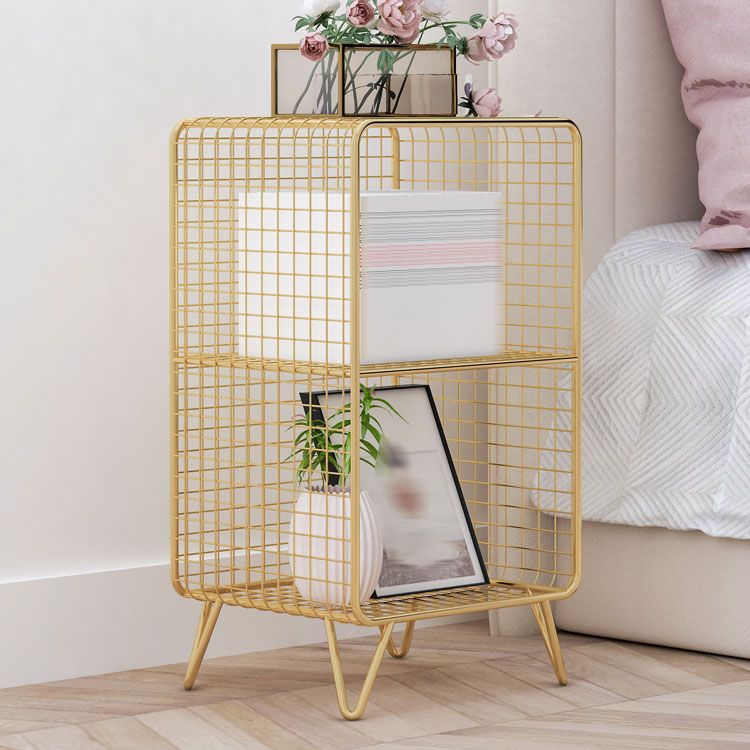 Modern Style Metal Bookshelf Closed Back Bookcase for Home and Office Clearhalo 'Bookcases' 'furn' 'furn_bookcases' 'Furniture' 'furniture_bookcases' 'kitchen' 'kitchen_bookcases' 'Living Room Furniture' 'Office Furniture' 1200x1200_f4a174ee-e30b-4e44-af7d-554f59739c57