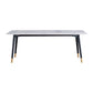 Wood Industrial Rectangular Dining Table Sintered Stone Table with 4 Black Legs Clearhalo ' dining_table' 'Dining Tables & Seating' 'Dining Tables' 'furn' 'furn_dining_table' 'Furniture' 'furniture_dining_table' 'Kitchen & Dining Furniture' 'kitchen&dining_furn' 'kitchen' 'kitchen_dining_table' 1200x1200_f4a4cbaf-7662-4a37-9f8e-310d4560ae4a