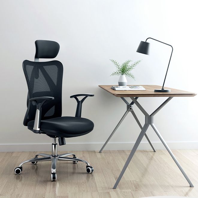 Office High Back Executive Chair Modern Adjustable Arms Ergonomic Mesh Task Chair Clearhalo 'furn' 'furn_office_chair' 'Furniture' 'Office Chairs' 'Office Furniture' 'office_chair' 1200x1200_f4b18082-8bb4-4ab7-9ebd-f7831cbf1f6e