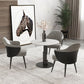 Traditional Luxury Dining Table White Stone Center Top Round Dining Table Clearhalo 'Dining Tables & Seating' 'Dining Tables' 'dining_table' 'furn' 'furn_dining_table' 'Furniture' 'furniture_dining_table' 'Kitchen & Dining Furniture' 'kitchen' 'kitchen_dining_table' 1200x1200_f4b6ef50-a777-456d-b3c7-92e529c862eb