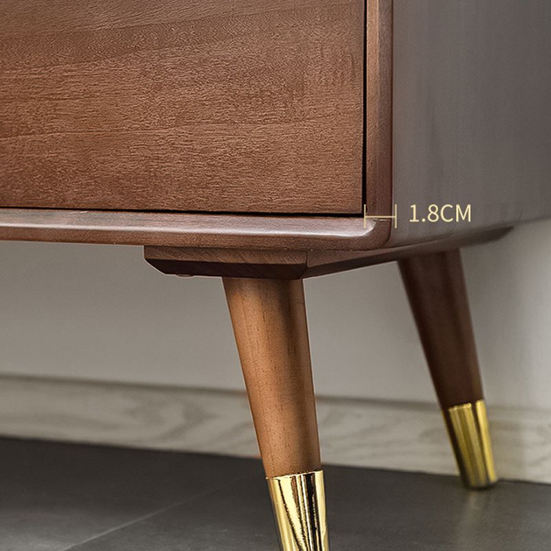 Solid Wood Accent Chest with Drawer Contemporary Side Cabinet,22.83 " L