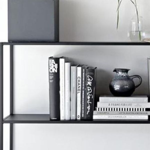 Tavolo da divano di divano console di ferro contemporaneo Tavolino console rettangolare con scaffale per la sala