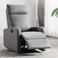 Fauteuil inclinable chaise pivotante manuel de couleur solide en métal manuel push botton